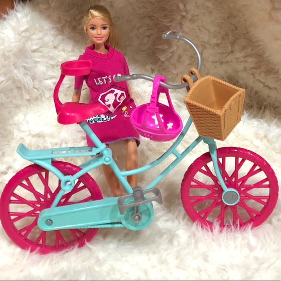 PRICE FIRM BARBIE MATTEL (2013) and bike - Picture 7 of 9